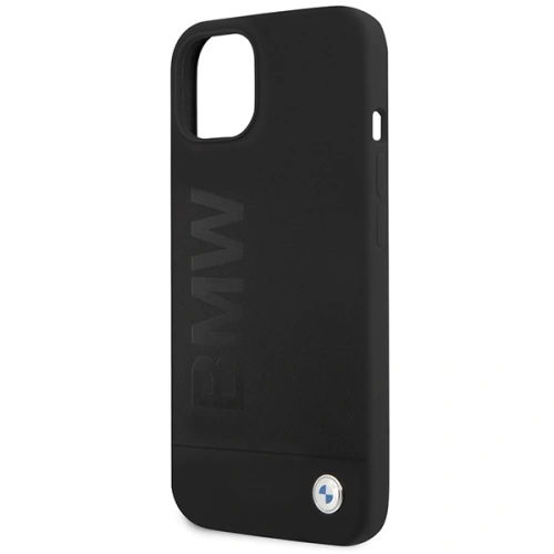 Kup BMW Apple Carcasă BMHCP13MSLBLBK iPhone 13 negru/negru hardcase Silicon Signature Logo - BMW482 - {ean13} - Sklep Home Screen