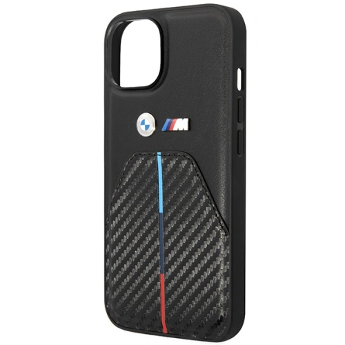 Kup BMW Apple Carcasă BMHCP14S22NSTB iPhone 14 negru/negru Ștampilat Tricolor Stripe - BMW483 - {ean13} - Sklep Home Screen