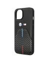 Kup BMW Apple Carcasă BMHCP14S22NSTB iPhone 14 negru/negru Ștampilat Tricolor Stripe - BMW483 - {ean13} - Sklep Home Screen