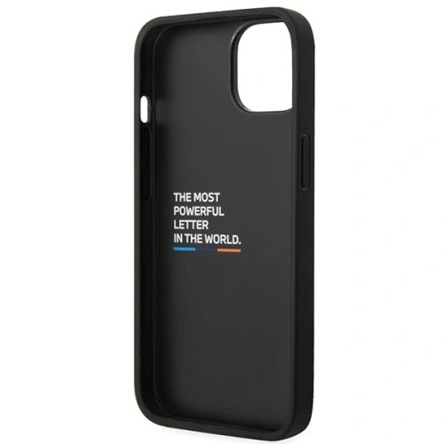 Kup Etui BMW BMHCP14S22NSTB Apple iPhone 14 fekete/black Stamped Tricolor Stripe - BMW483 - {ean13} - Sklep Home Screen