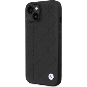 Kup Etui BMW BMHCP14S22RQDK Apple iPhone 14 czarny/black Leather Quilted - BMW484 - {ean13} - Sklep Home Screen