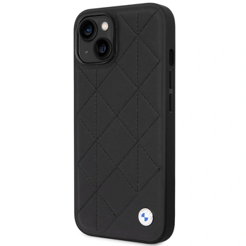 Kup BMW Apple Husă BMHCP14S22RQDK iPhone 14 negru/negru Piele matlasată - BMW484 - {ean13} - Sklep Home Screen