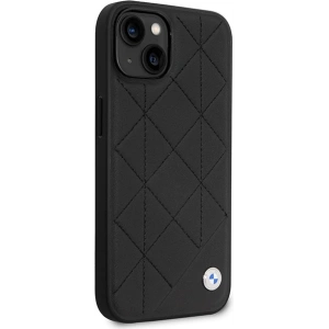 Kup Etui BMW BMHCP14S22RQDK Apple iPhone 14 czarny/black Leather Quilted - BMW484 - {ean13} - Sklep Home Screen