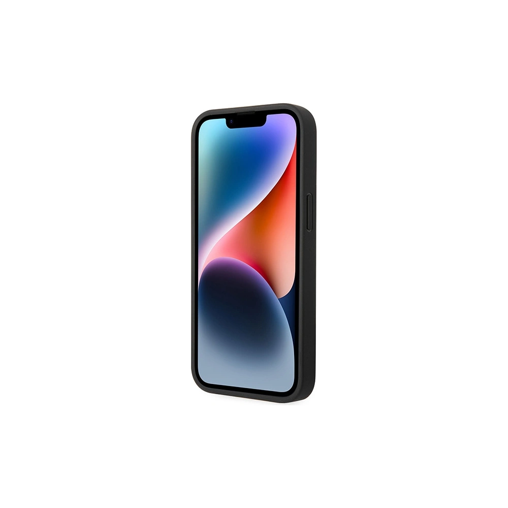 Etui BMW BMHCP14S22RQDK Apple iPhone 14 czarny/black Leather Quilted