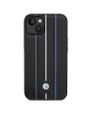Kup BMW Apple Tasche BMHCP14S22RVSK iPhone 14 schwarz/schwarz Hardcase Leder Stempel Blaue Linien - BMW485 - {ean13} - Sklep Home Screen