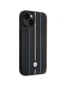 Kup BMW Apple Tasche BMHCP14S22RVSK iPhone 14 schwarz/schwarz Hardcase Leder Stempel Blaue Linien - BMW485 - {ean13} - Sklep Home Screen