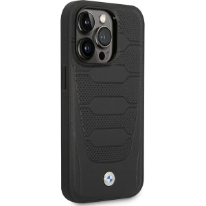 Kup Etui BMW BMHCP14X22RPSK Apple iPhone 14 Pro Max czarny/black Leather Seats Pattern - BMW486 - {ean13} - Sklep Home Screen