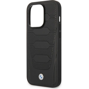 Kup Etui BMW BMHCP14X22RPSK Apple iPhone 14 Pro Max czarny/black Leather Seats Pattern - BMW486 - {ean13} - Sklep Home Screen