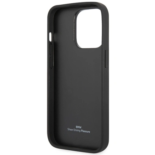 Kup BMW Apple Tasche BMHCP14X22RPSK iPhone 14 Pro Max schwarz/schwarz Ledersitze Muster - BMW486 - {ean13} - Sklep Home Screen