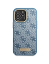 Kup Guess Apple Carcasă GUHMP14LU4GPRB iPhone 14 Pro albastru/albastru carcasă tare 4G Logo Plate MagSafe - GUE2641 - {ean13} - Sklep Home Screen