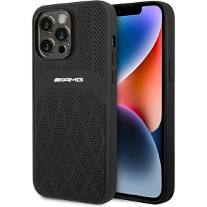 Kup Etui Mercedes AMG AMHMP14XOSDBK Apple iPhone 14 Pro Max černý/black hardcase Leather Curved Lines MagSafe - MRS82 - {ean13} - Sklep Home Screen