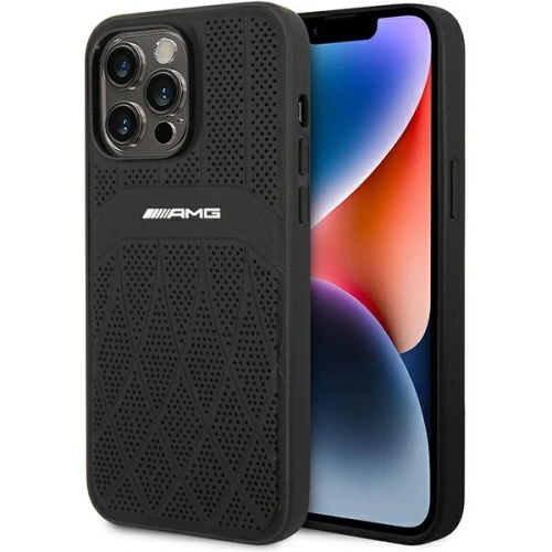 Kup Etui Mercedes AMG AMHMP14XOSDBK Apple iPhone 14 Pro Max černý/black hardcase Leather Curved Lines MagSafe - MRS82 - {ean13} - Sklep Home Screen