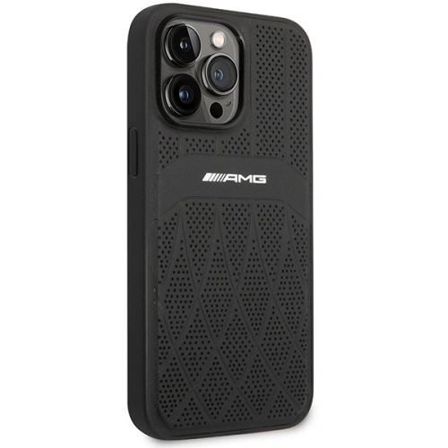 Kup Etui Mercedes AMG AMHMP14XOSDBK Apple iPhone 14 Pro Max černý/black hardcase Leather Curved Lines MagSafe - MRS82 - {ean13} - Sklep Home Screen