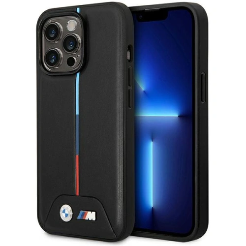 Kup Etui BMW BMHMP14L22PVTK Apple iPhone 14 Pro czarny/black Quilted Tricolor MagSafe - BMW487 - {ean13} - Sklep Home Screen