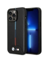 BMW Apple Geantă BMHMP14L22PVTK iPhone 14 Pro negru/negru Quilted Tricolor MagSafe