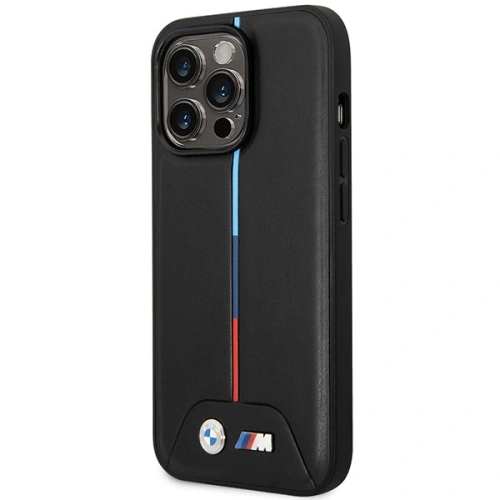 Kup Etui BMW BMHMP14L22PVTK Apple iPhone 14 Pro czarny/black Quilted Tricolor MagSafe - BMW487 - {ean13} - Sklep Home Screen