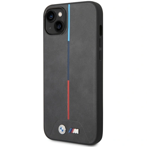 Kup BMW Apple Carcasă BMHMP14M22PVTA iPhone 14 Plus / 15 Plus gri/gri Tricolor matlasat MagSafe - BMW488 - {ean13} - Sklep Home Screen