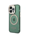 Kup Etui Guess GUHMP14XHTCMA Apple iPhone 14 Pro Max zelený/khaki hard case Gold Outline Translucent MagSafe - GUE2645 - {ean13} - Sklep Home Screen