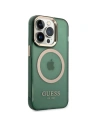 Kup Etui Guess GUHMP14XHTCMA Apple iPhone 14 Pro Max zelený/khaki hard case Gold Outline Translucent MagSafe - GUE2645 - {ean13} - Sklep Home Screen