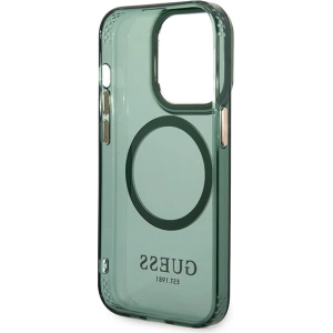 Kup Etui Guess GUHMP14XHTCMA Apple iPhone 14 Pro Max zelený/khaki hard case Gold Outline Translucent MagSafe - GUE2645 - {ean13} - Sklep Home Screen