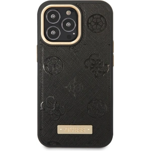 Kup Etui Guess GUHMP14XSAPSTK Apple iPhone 14 Pro Max černý/black hardcase Peony Logo Plate MagSafe - GUE2646 - {ean13} - Sklep Home Screen
