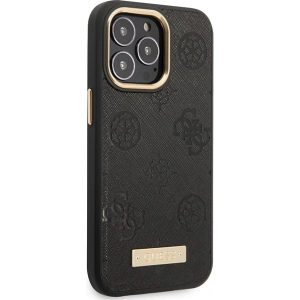 Kup Etui Guess GUHMP14XSAPSTK Apple iPhone 14 Pro Max černý/black hardcase Peony Logo Plate MagSafe - GUE2646 - {ean13} - Sklep Home Screen