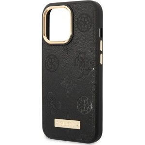 Kup Etui Guess GUHMP14XSAPSTK Apple iPhone 14 Pro Max černý/black hardcase Peony Logo Plate MagSafe - GUE2646 - {ean13} - Sklep Home Screen