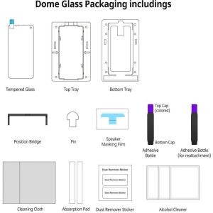 Buy Whitestone Dome Glass Replacement Samsung Galaxy S10e Clear - WSD028 - {ean13} - Home Screen Store Europe