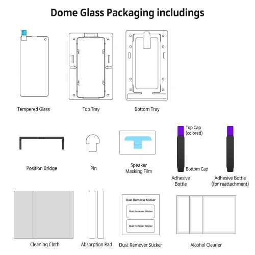 Buy Whitestone Dome Glass Replacement Samsung Galaxy S10e Clear - WSD028 - {ean13} - Home Screen Store Europe