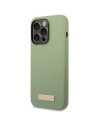 Buy Guess GUHMP14XSBPLA Apple iPhone 14 Pro Max khaki hard case Silicone Logo Plate MagSafe - GUE2647 - {ean13} - Home Screen Store Europe