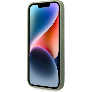 Kup Etui Guess GUHMP14XSBPLA Apple iPhone 14 Pro Max zelený/khaki tvrdý kryt silikonová deska MagSafe - GUE2647 - {ean13} - Sklep Home Screen