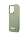 Kup Etui Guess GUHMP14XSBPLA Apple iPhone 14 Pro Max zielony/khaki hard case Silicone Logo Plate MagSafe - GUE2647 - {ean13} - Sklep Home Screen