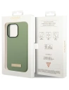 Kup Etui Guess GUHMP14XSBPLA Apple iPhone 14 Pro Max zielony/khaki hard case Silicone Logo Plate MagSafe - GUE2647 - {ean13} - Sklep Home Screen