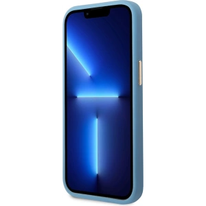 Kup Etui Guess GUHMP14XU4GPRB Apple iPhone 14 Pro Max modrý/blue hard case 4G Logo Plate MagSafe - GUE2648 - {ean13} - Sklep Home Screen