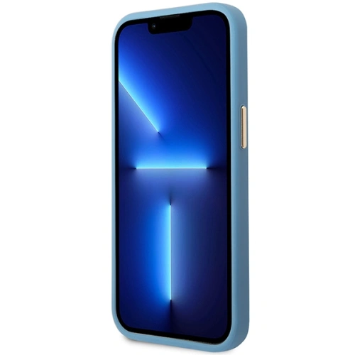 Kup Etui Guess GUHMP14XU4GPRB Apple iPhone 14 Pro Max modrý/blue hard case 4G Logo Plate MagSafe - GUE2648 - {ean13} - Sklep Home Screen