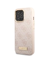 Kup Etui Guess GUHMP14XU4GPRP Apple iPhone 14 Pro Max różowy/pink hard case 4G Logo Plate MagSafe - GUE2649 - {ean13} - Sklep Home Screen