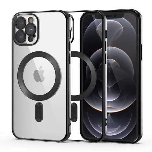 Kup Tech-Protect Apple Husă Magshine MagSafe iPhone 12 Pro Negru - THP2069 - {ean13} - Sklep Home Screen