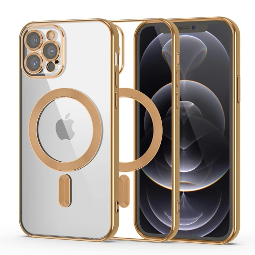 Kup Tech-Protect Apple Husă Magshine MagSafe iPhone 12 Pro Gold - THP2070 - {ean13} - Sklep Home Screen