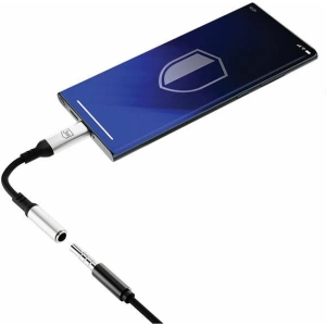 Kup 3MK Audio-Adapter USB-C/Mini-Klinke 3,5 mm schwarz/schwarz - 3MK4950 - {ean13} - Sklep Home Screen
