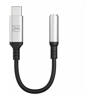 Kup 3MK Audio-Adapter USB-C/Mini-Klinke 3,5 mm schwarz/schwarz - 3MK4950 - {ean13} - Sklep Home Screen