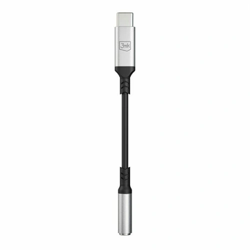 Kup 3MK Audio-Adapter USB-C/Mini-Klinke 3,5 mm schwarz/schwarz - 3MK4950 - {ean13} - Sklep Home Screen