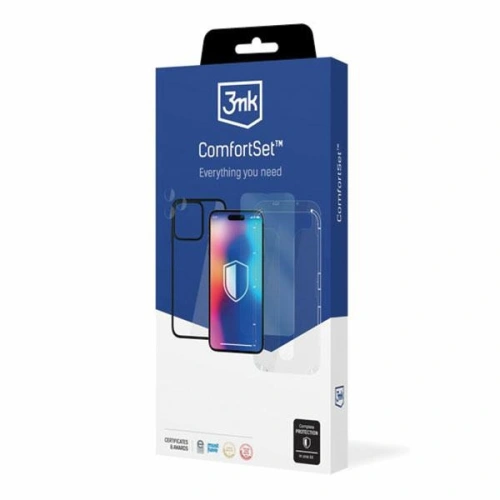 Kup 3MK Apple Carcasă + sticlă ecran + set sticlă cameră Set Comfort 4in1 iPhone 11 Pro - 3MK4952 - {ean13} - Sklep Home Screen