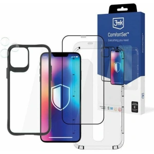 Buy 3MK Comfort Set 4in1 Case + Camera Glass + Screen Glass Apple iPhone 11 Pro Max - 3MK4953 - {ean13} - Home Screen Store Europe