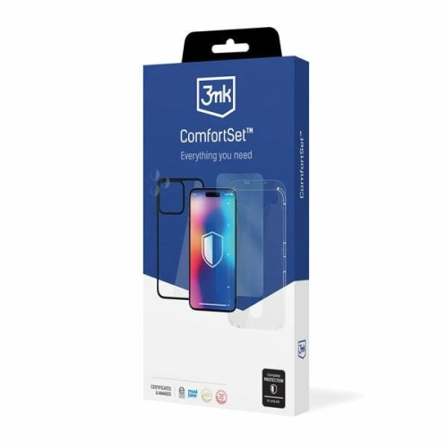 Buy 3MK Comfort Set 4in1 Case + Camera Glass + Screen Glass Apple iPhone 11 Pro Max - 3MK4953 - {ean13} - Home Screen Store Europe