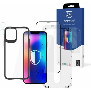 Buy 3MK Comfort Set 4in1 Case + Camera Glass + Screen Glass Apple iPhone 12 Pro Max - 3MK4956 - {ean13} - Home Screen Store Europe