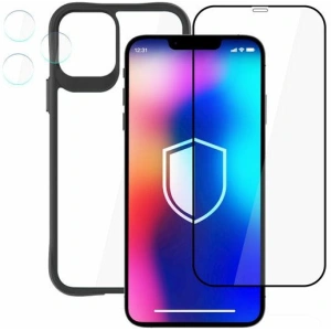 Buy 3MK Comfort Set 4in1 Case + Camera Glass + Screen Glass Apple iPhone 12 Pro Max - 3MK4956 - {ean13} - Home Screen Store Europe