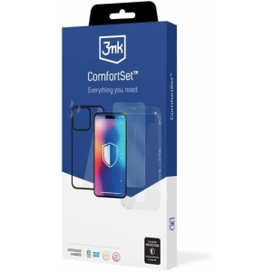 Buy 3MK Comfort Set 4in1 Case + Camera Glass + Screen Glass Apple iPhone 12 Pro Max - 3MK4956 - {ean13} - Home Screen Store Europe