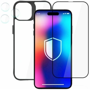 Kup Zestaw etui + szkło ekran + szkło na aparat 3MK Comfort Set 4in1 Apple iPhone 14 Pro Max - 3MK4962 - {ean13} - Sklep Home Screen