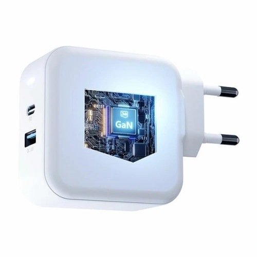 Kup 3MK GaN-Netzladegerät Hyper Charger 68W USB-A, USB-C PD+QC - 3MK4963 - {ean13} - Sklep Home Screen