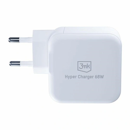 Kup 3MK GaN-Netzladegerät Hyper Charger 68W USB-A, USB-C PD+QC - 3MK4963 - {ean13} - Sklep Home Screen